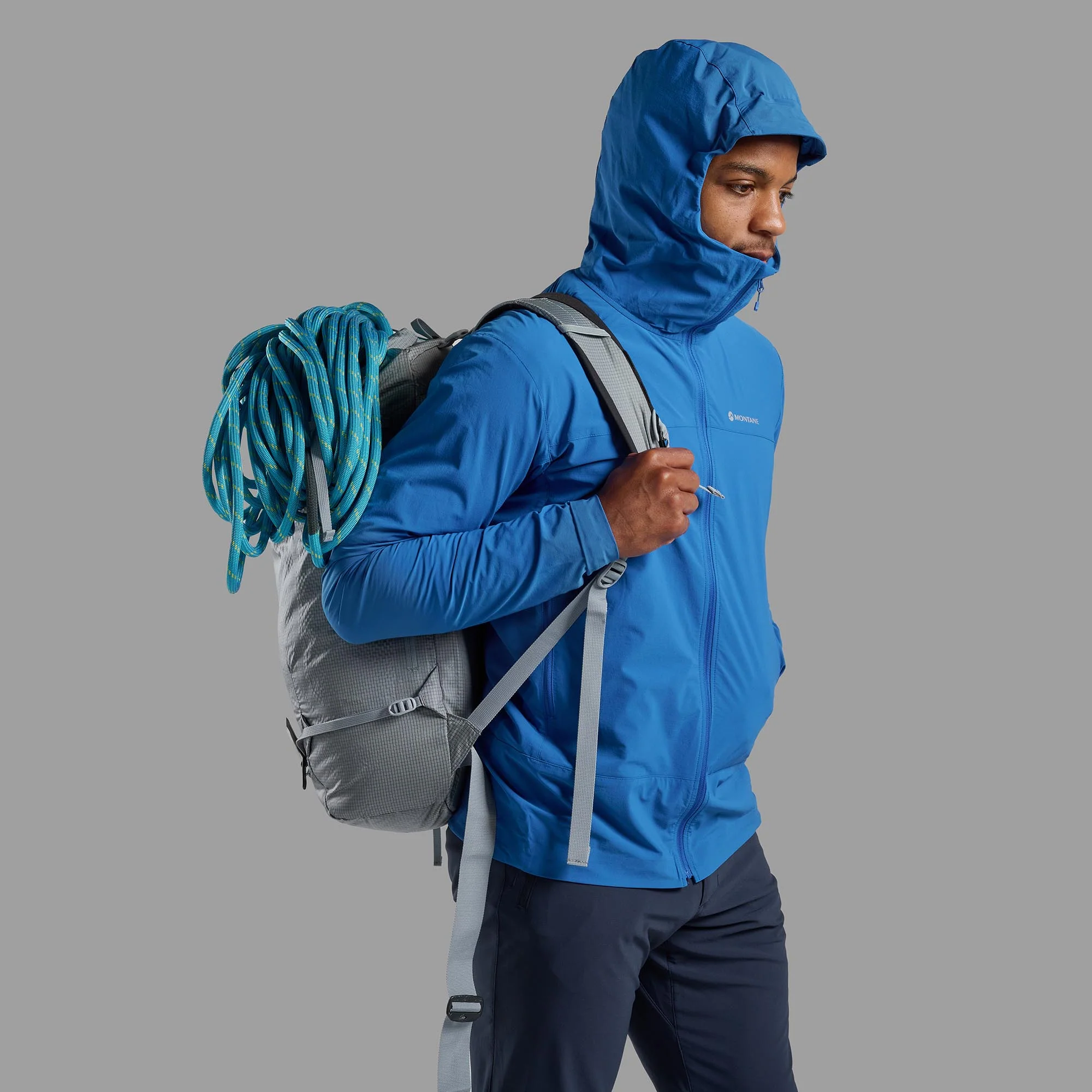 Montane Men's Tenacity Nano Hooded Softshell Jacket - Image 13