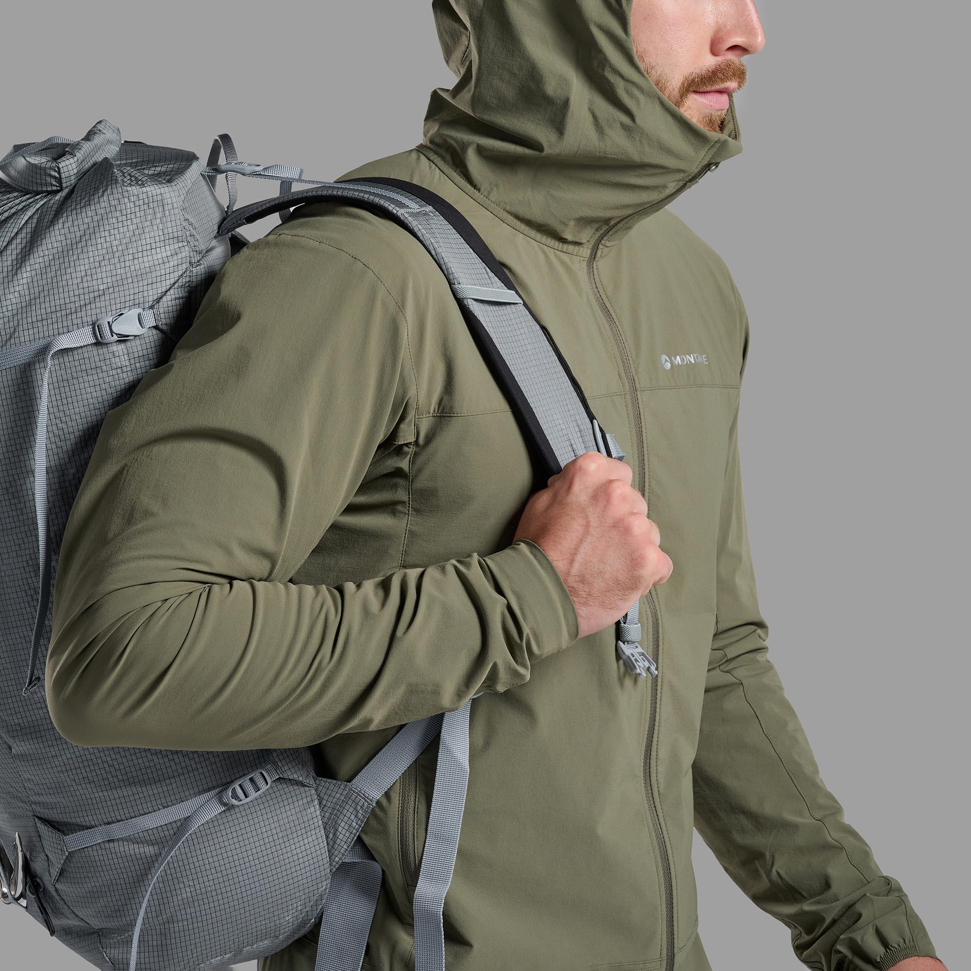 Montane Men's Tenacity Nano Hooded Softshell Jacket - Image 4